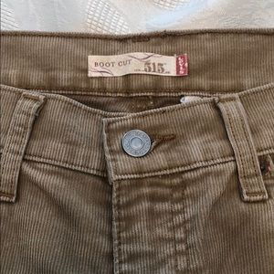 Corduroy Levi’s Bootcut 515